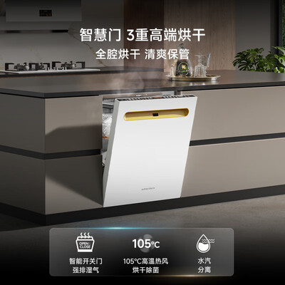 慧曼洗碗机和daogrs洗碗机（慧曼B2plus洗碗机 160L大容量智能投放全自动洗碗机怎么样）-图片2