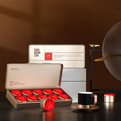 小罐茶 金罐10罐装大红袍茶(10*4)