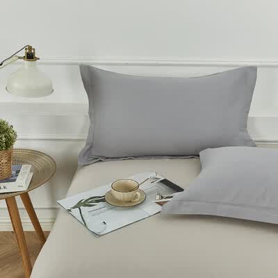 路易卡罗（Louis Kellog） 简约纯棉四件套 夜灰 LK-6338