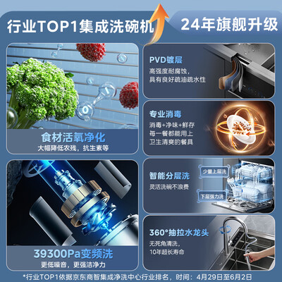 美的XH09P集成水槽洗碗机一体式测评看真相（美的集成水槽洗碗机哪款好）-图片7