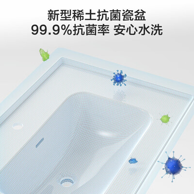 九牧大尺寸浴柜100cm洗手盆好不好（九牧洗手盆质量怎么样）-图片4