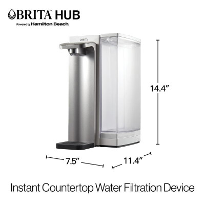 碧然德（BRITA）CT-100 Hub Instant滤水器过滤器净水器台式 12Cup容量 白色