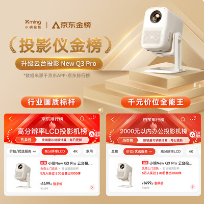 小明New Q3 Pro云台投影仪1080P值得手入吗（小明投影仪是哪个公司的）-图片6