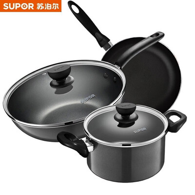 苏泊尔（SUPOR）炫彩不粘三件套 TP1617K