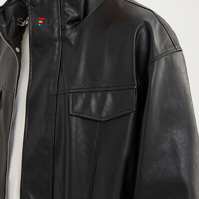 三福的皮鞋质量怎么样（三福皮衣夹克男黑色M 490346男士皮衣值得手入吗）