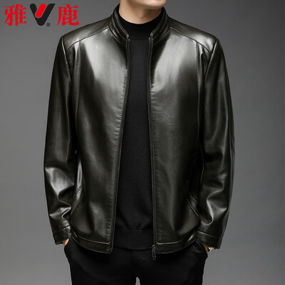 雅鹿皮草怎么样(雅鹿立领皮夹克男商务休闲男士皮夹克值得手入吗)-图片3