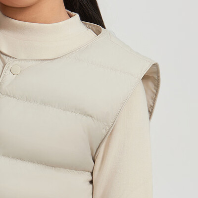 波司登 7441 羽绒马甲 灰燕麦 160/80码质量烂不烂(波司登 7441 羽绒马甲 灰燕麦 160/80码测评看真相)