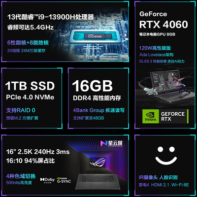 rog幻16和macbookpro（ROG幻16 2023游戏笔记本电脑体验效果好吗）