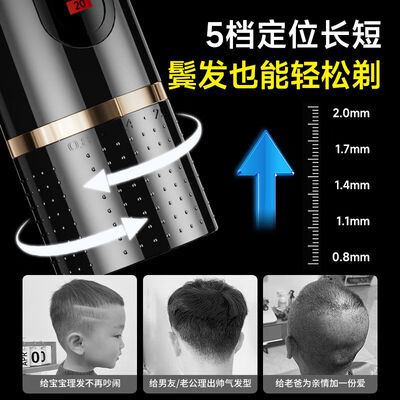 奥克斯理发器电推剪怎么换刀头发器口碑怎么样（奥克斯家用理发器经典黑升级理发器电推剪靠谱吗,揭秘内幕）-图片5
