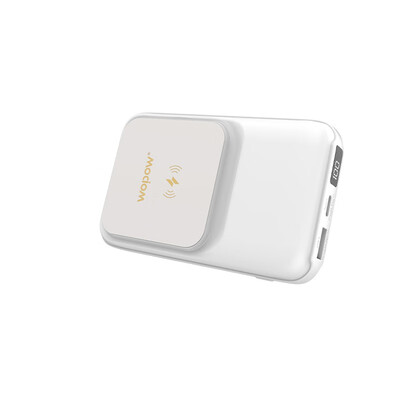 沃品（WOPOW） 充电宝自带双线22.5w超级快充 10000mAh 白色  LW03