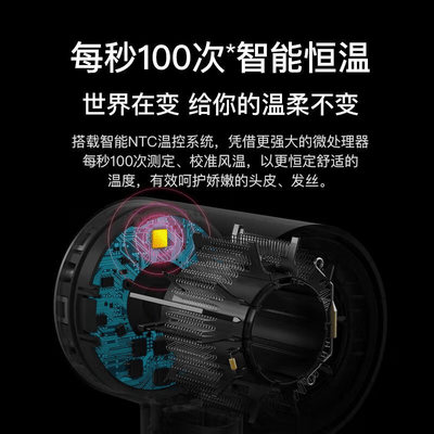 追觅 (dreame) 炫发高速吹风机二代  SHPH52 银白
