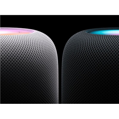 苹果（Apple）HomePod第二代音箱智能音响立体声高保真音频五个号角高音扬声器阵列2023新款 午夜黑