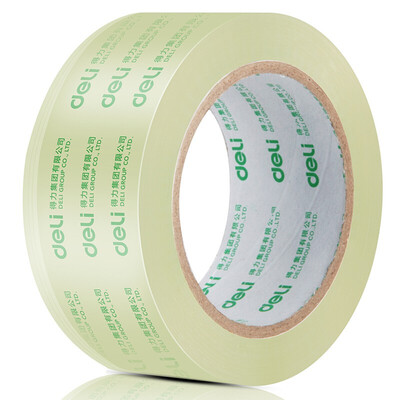得力30203封箱胶带48mm*60y*50um(6卷/筒）