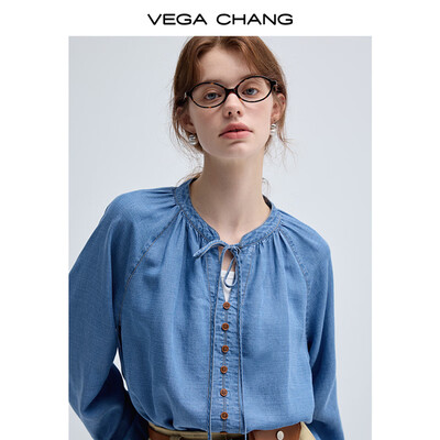 VEGA CHANG牛仔蓝衬衫M体验效果好吗（VEGA CHANG牛仔蓝衬衫M到底如何,值得入手吗）-图片1