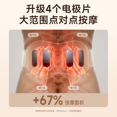 skg按摩腰带w5好用不(SKG K5二代腰部按摩器按摩腰带质量如何)-图片3