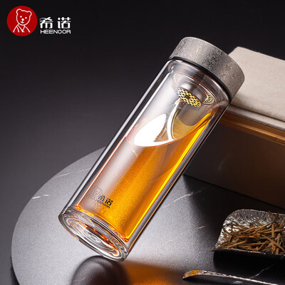 希诺 双层玻璃杯（流通款） XN-6578 300ml