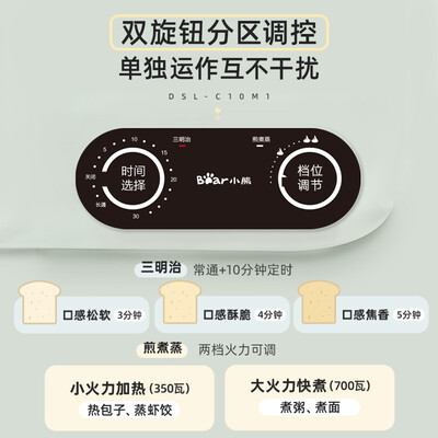 小熊DSL-C10M1早餐机怎么样（小熊早餐机怎么用）-图片6