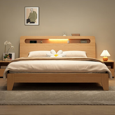 图柔实木双人床1.5*2米实木床质量烂不烂(图柔实木双人床1.5*2米实木床测评看真相)