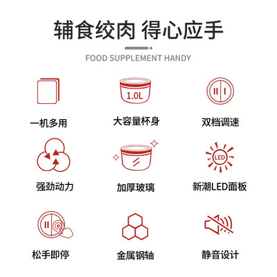 福腾宝破壁机怎么样（WMF 福腾宝 绞肉机 1L 家用多功能料理机碎肉机好不好）-图片2