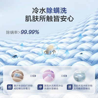 海尔 B32Mate1 10公斤直驱波轮洗衣机评测说真相（海尔洗衣机怎么解锁打开门）-图片4