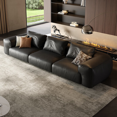 法蒂玛 意式真皮沙发 3.2米 多人位设计是否值得入手（法莎蒂沙发什么档次）-图片4