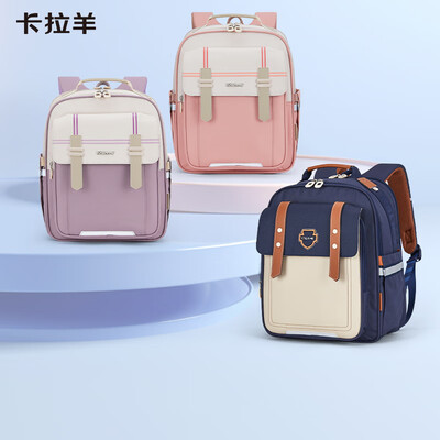 云朵包尺寸对比（KALA·Y 云朵书包 升级版 1-4年级 藏青护脊书包测评看真相）