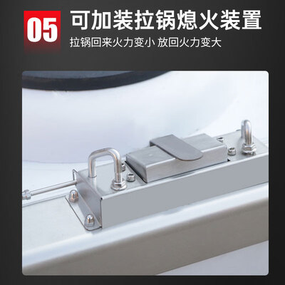 禧仕德 1.8米双炒燃气灶商用燃气灶质量如何（喜仕康煤气灶怎么样）