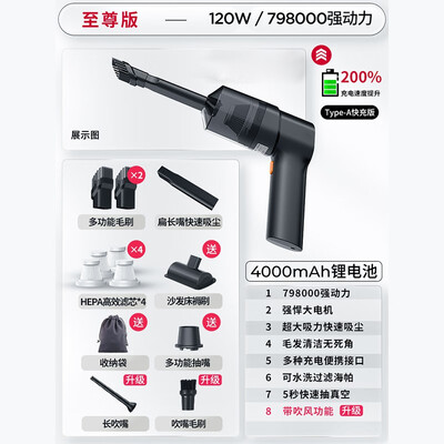 无线迷你吸尘器哪个好（妙普乐车载吸尘器迷你无线 Y无线吸尘器测评看真相）