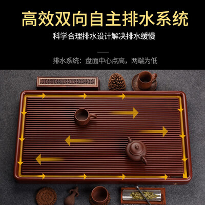 德国电木茶盘32支大号家用排水茶台到底如何,值得入手吗（从简电木茶盘怎么样）-图片5