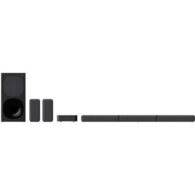 索尼（SONY） HT-S40R 5.1声道家庭影院条形音箱系统回音壁 真实环绕声杜比数字蓝牙NFC 黑色 600W的功率输出感受每一个音符