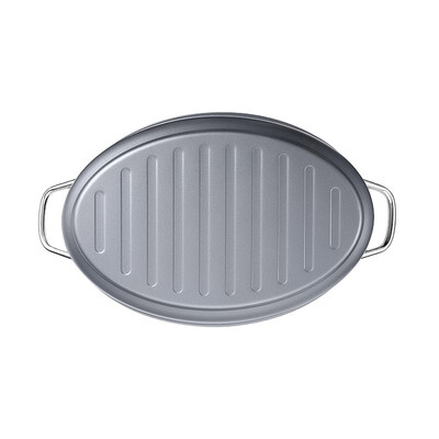 炊大皇 缤纷蒸烤鱼盘   ZG39BF 39cm