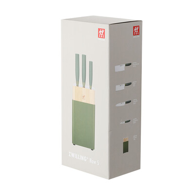 双立人ZWILLING NOW S系列刀具5件套（青柠）54370-000-722/1016308