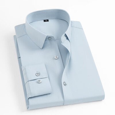 阿尼司伦 303 男士长袖衬衫 天蓝色商务休闲男士衬衫是否值得入手（阿尼司伦 303 男士长袖衬衫 天蓝色商务休闲男士衬衫怎么样）