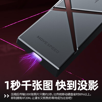移动硬盘和固态硬盘的速度相差多少（移速MOVE SPEED 1TB移动固态硬盘移动硬盘评测说真相）-图片1