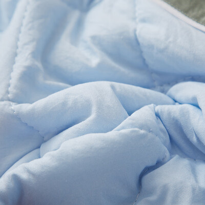 恒源祥 绿条全棉靠垫被 TDK1001-5  40*40cm