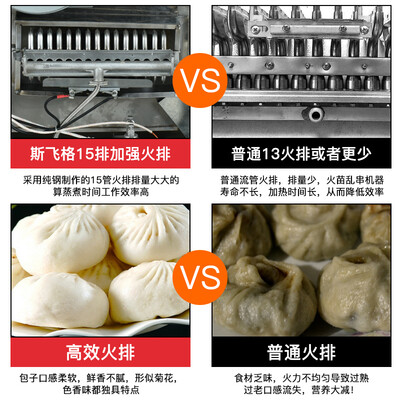 斯飞格 一孔燃气蒸包炉 商用电蒸炉怎么样（电蒸炉怎么使用视频）