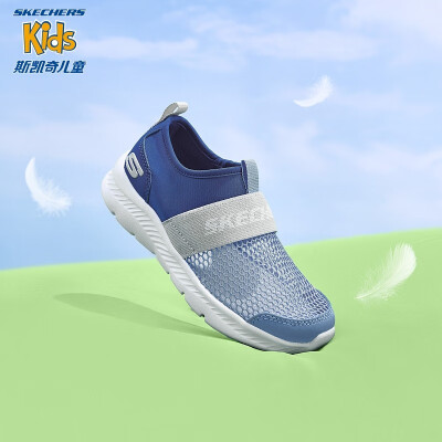 SKECHERS660064L童鞋蓝/灰35码运动鞋测评看真相(skechers运动鞋怎么样)-图片1