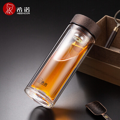 希诺 双层玻璃杯（流通款） XN-6578 300ml