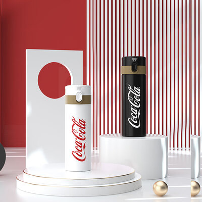 格沵 可口可乐联名数显保温杯（白色） GE-CK22AW-DB10 500ml