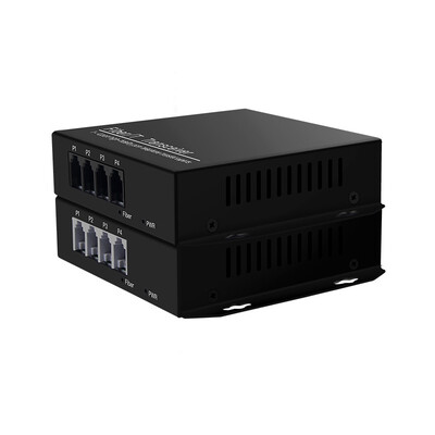 艾迪康（itcom）电话光端机 PCM语音光端机光纤收发器光纤转音频电话光电转换器 24路纯电话-不带网络SC接口IT168-24P