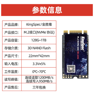 金胜维 NVMe2242固态固态硬盘到底怎么样，六大优势你知道吗？