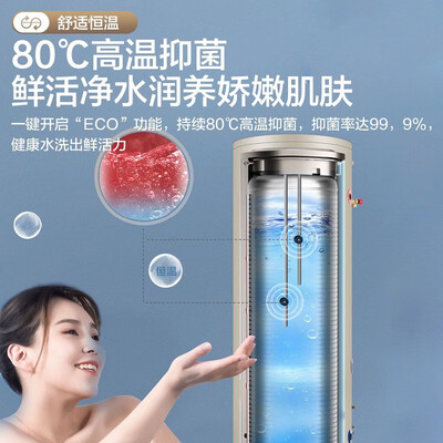 海尔Leader空气能热水器200300升一级能效怎么样（海尔空气能温度控制器怎么调）