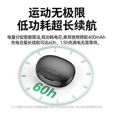 兰士顿运动耳机怎么样（兰士顿 骨传导耳夹式 蓝牙耳机 米黄色跑步耳机好不好）-图片3