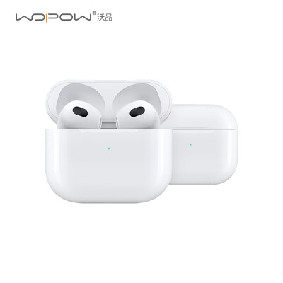 沃品（WOPOW） 真无线蓝牙耳机半入耳通话长续航蓝牙5.0 白色 airpro 4p