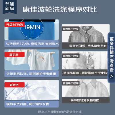 康佳KB80-J201N洗衣机放大招了，五大亮点让你心动不已！