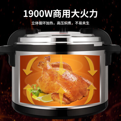半球压力锅怎么样(半球PESKOE电压力锅15L商用大容量煮饭锅商用电压力锅好不好)-图片1