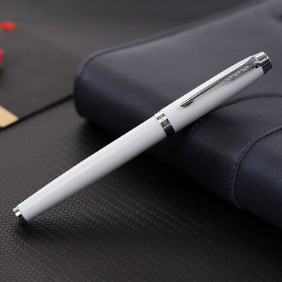 派克（PARKER）2015IM纯白白夹宝珠笔