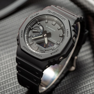 卡西欧ga21001a1和1a1pr（卡西欧G-Shock GA-2100-1A1男表运动手表是否值得入手）-图片4