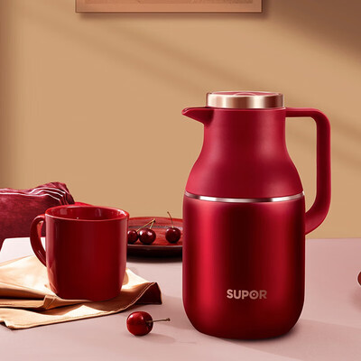 苏泊尔（SUPOR）星辰系列保温杯壶套装.浆果红 TK2058Q