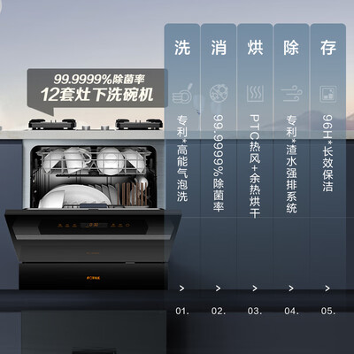 方太JPCD12E-02-NJ01洗碗机评测细说真相内幕，看完知怎么样！